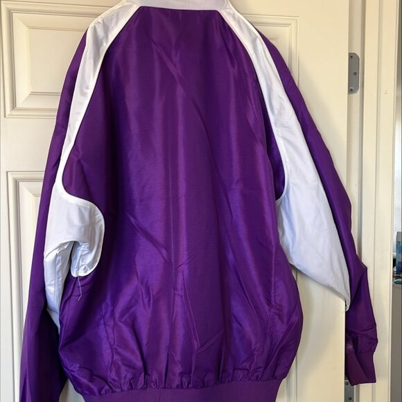 Bigman Majestic Los Angeles Lakers Jacket Size LT Purple - Picture 6 of 6